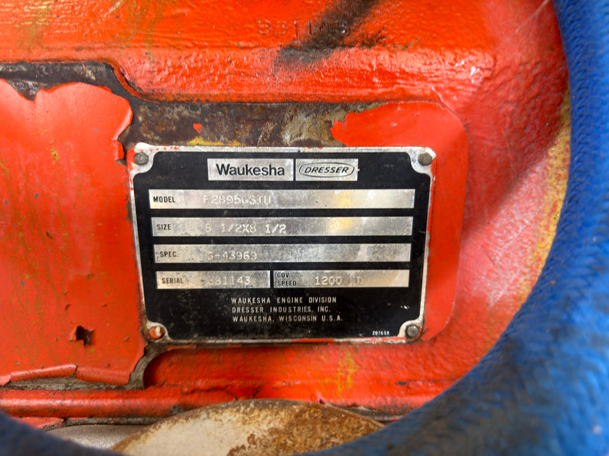 Used Waukesha F2895GSIU 510KW Natural Gas Generator Set - DPC1081