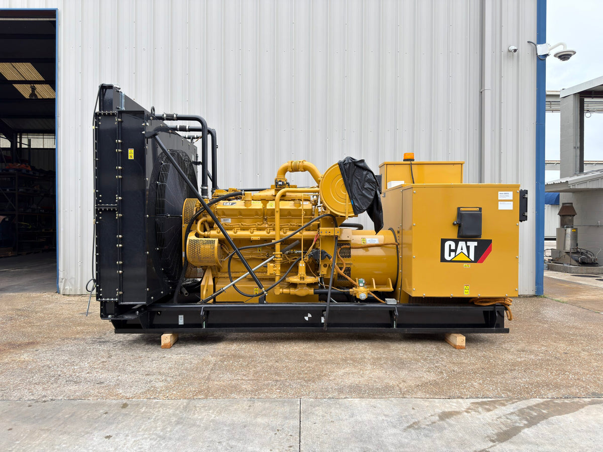 Like New Caterpillar G3412C 500KW Natural Gas Generator Set - DPC1025