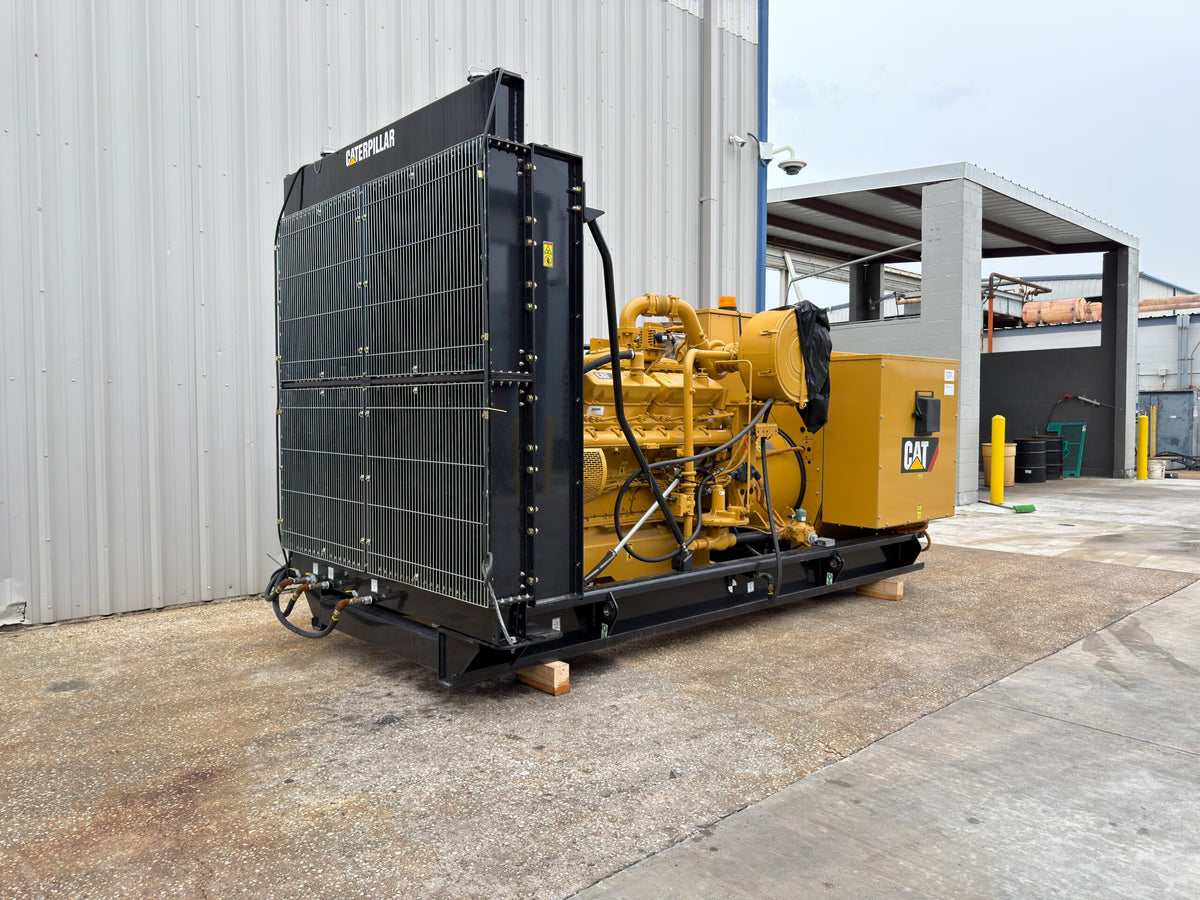 Like New Caterpillar G3412C 500KW Natural Gas Generator Set - DPC1025
