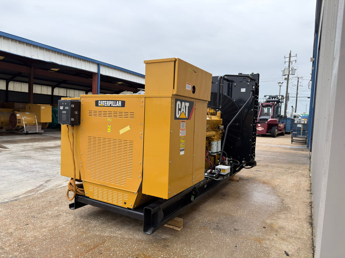 Like New Caterpillar G3412C 500KW Natural Gas Generator Set - DPC1025