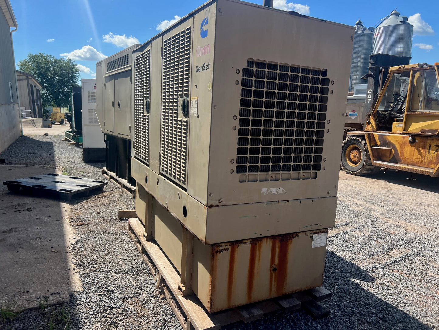 50KW Onan 4BT Cummins Diesel Generator '99 1126hrs Tested