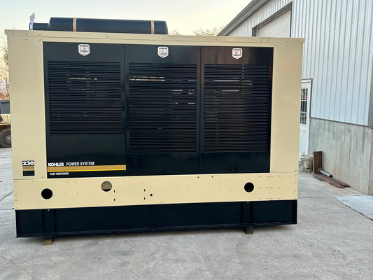240KW 300KVA Kohler 230REOZ Diesel Generator 957 Hrs TESTED-17519
