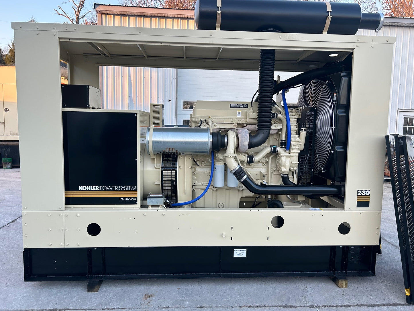 240KW 300KVA Kohler 230REOZ Diesel Generator 957 Hrs TESTED-17519