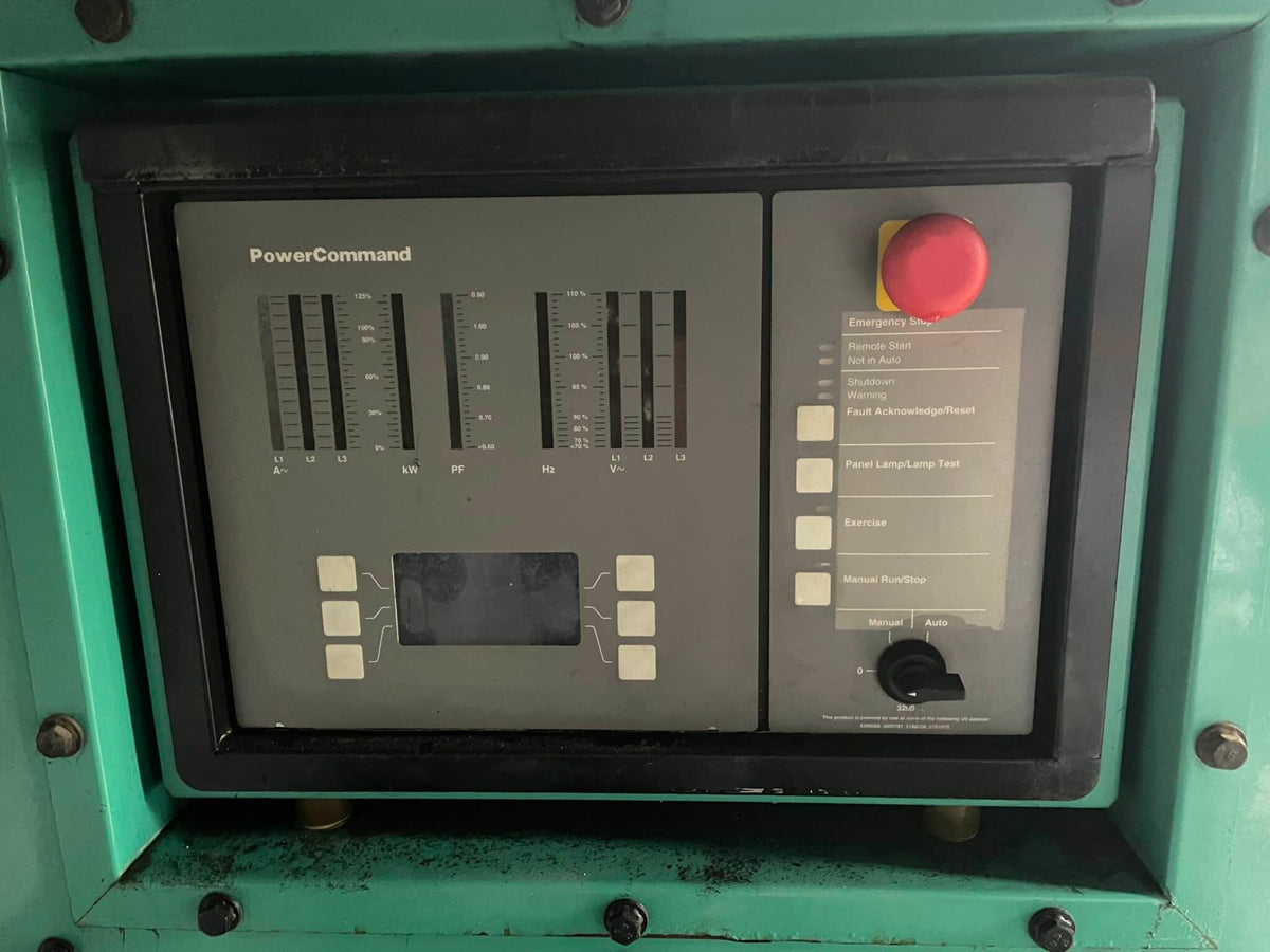 Low Hour Cummins QSK60-G6 2000KW Diesel Generator Set - DPC1185