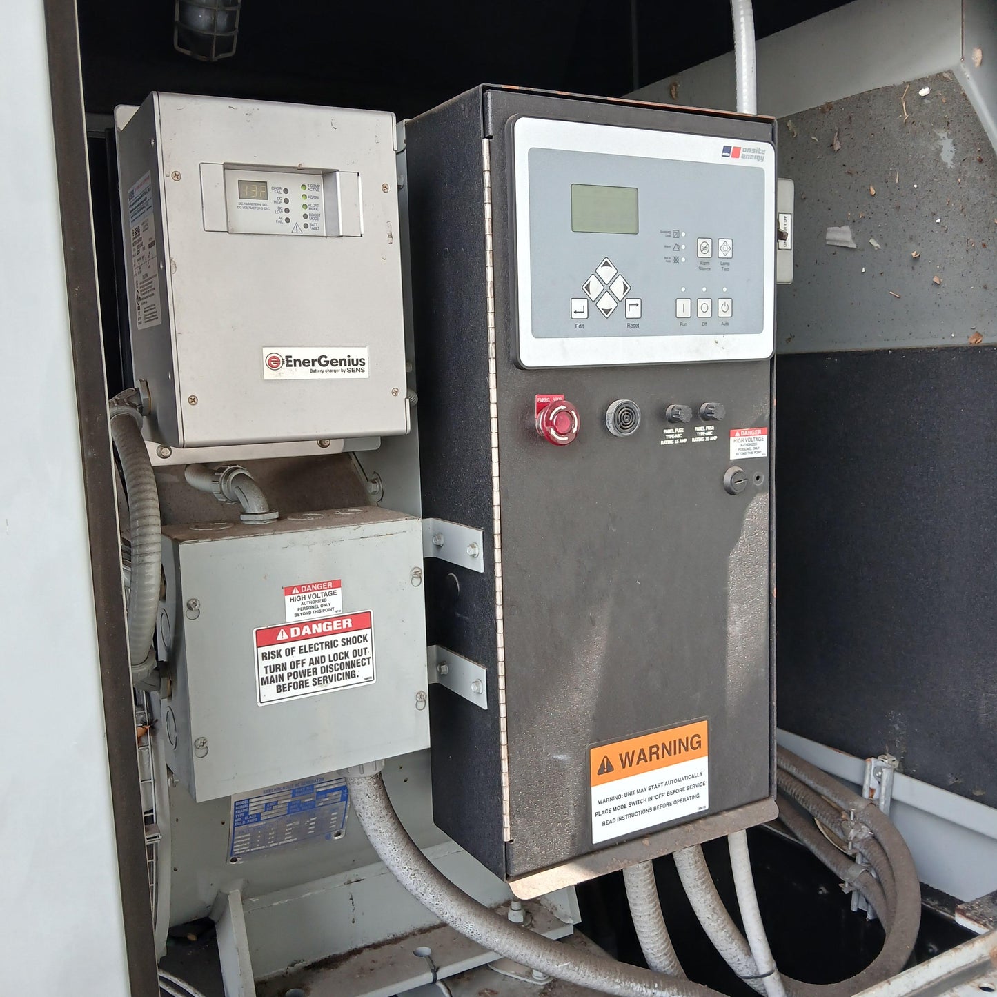 180KW 200KW MTU Diesel Generator John Deere 6068 277Hrs 2012 TESTED & VIDEO (SKU: 112637)