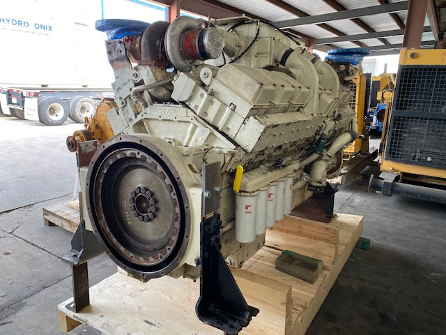 High Hour Runner Cummins KTA50-M 1000HP Diesel Marine Engine - DPC1242