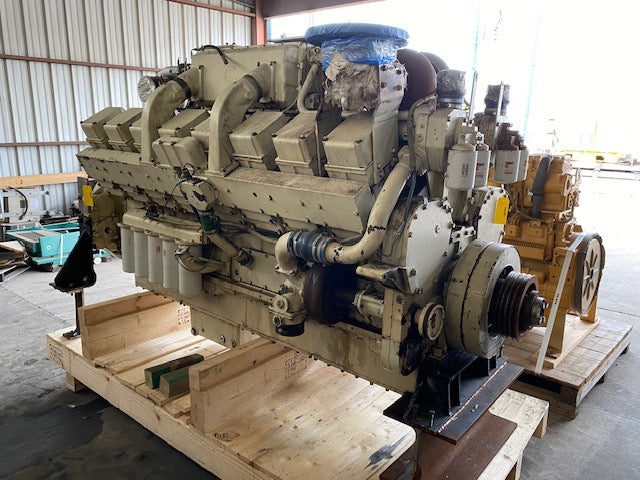 High Hour Runner Cummins KTA50-M 1000HP Diesel Marine Engine - DPC1242