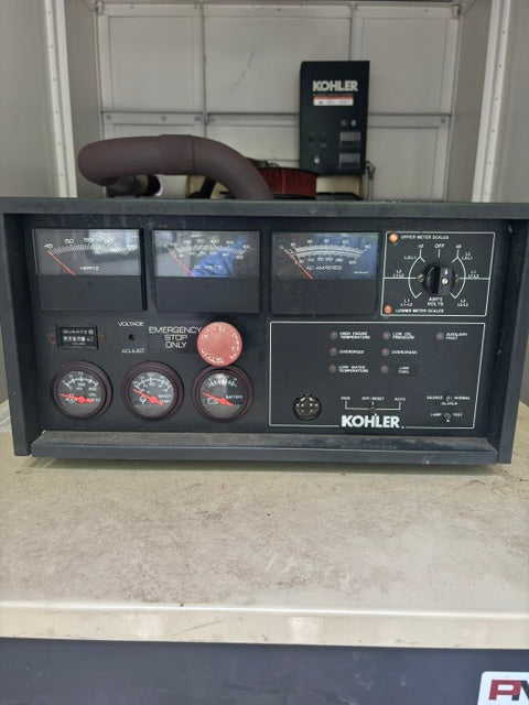 Kohler Ford 50RZ 50kW Standby Generator 49kW Nat Gas LP 1/3ph on Trailer 151hrs