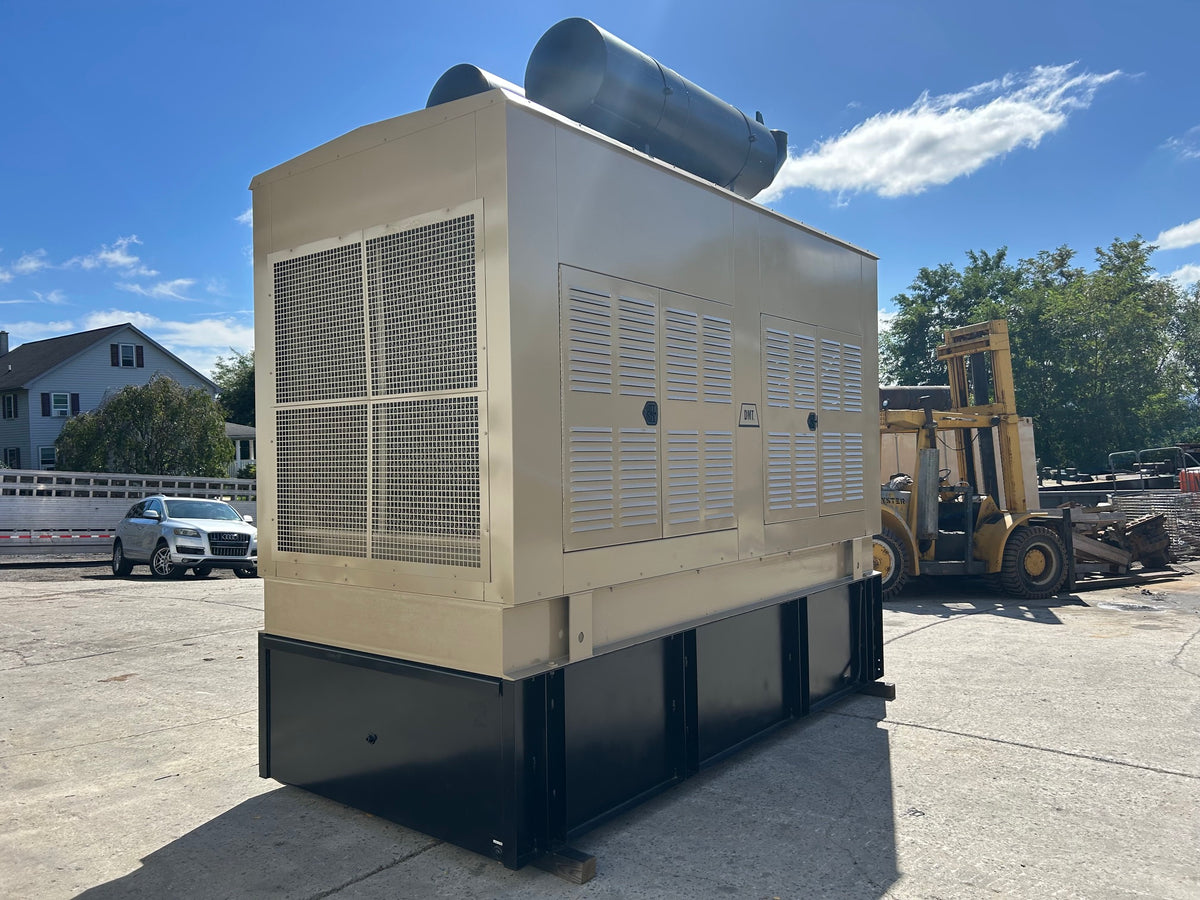 DMT 600D 600 kW Diesel Generator 277 480V 3 Phase Weather Enclosed Tank 350 Hrs