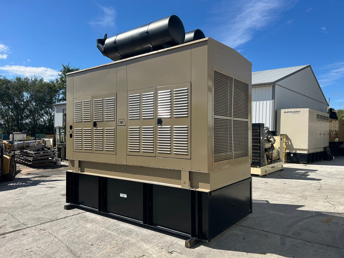 DMT 600D 600 kW Diesel Generator 277 480V 3 Phase Weather Enclosed Tank 350 Hrs