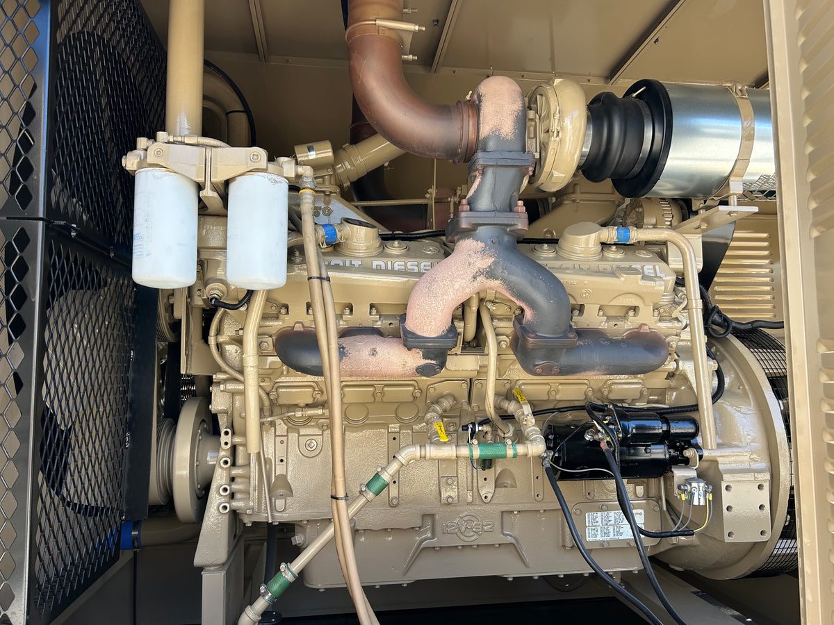 DMT 600D 600 kW Diesel Generator 277 480V 3 Phase Weather Enclosed Tank 350 Hrs