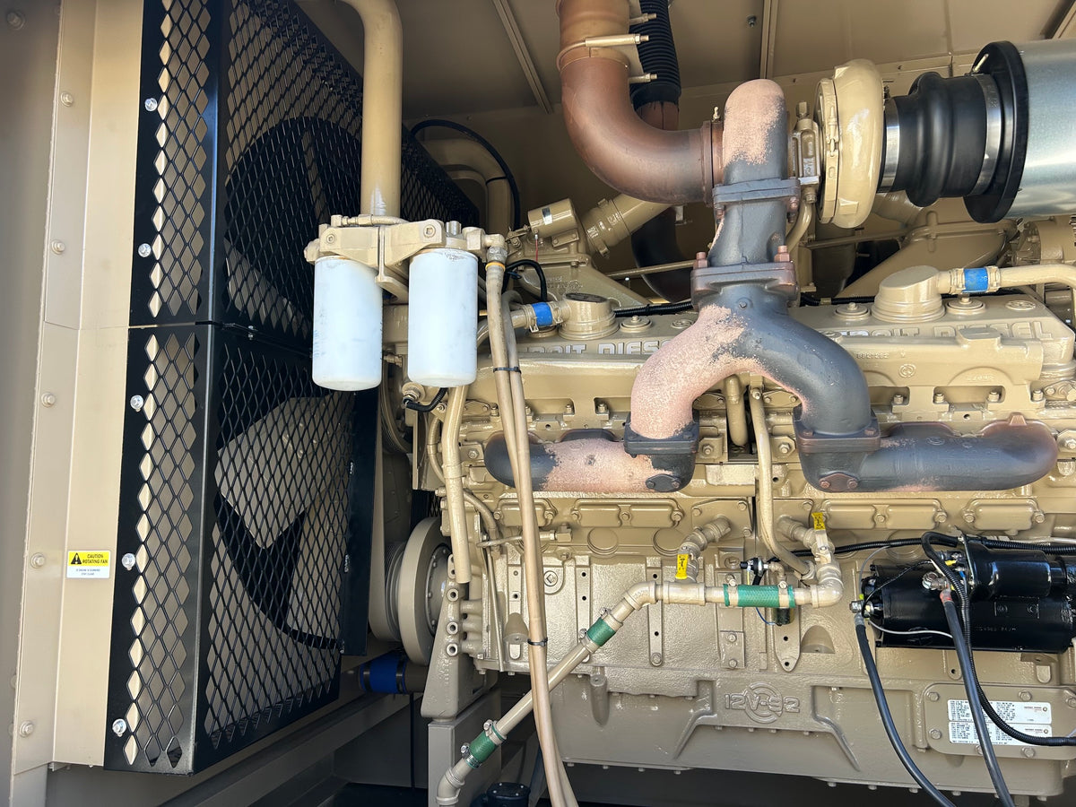 DMT 600D 600 kW Diesel Generator 277 480V 3 Phase Weather Enclosed Tank 350 Hrs