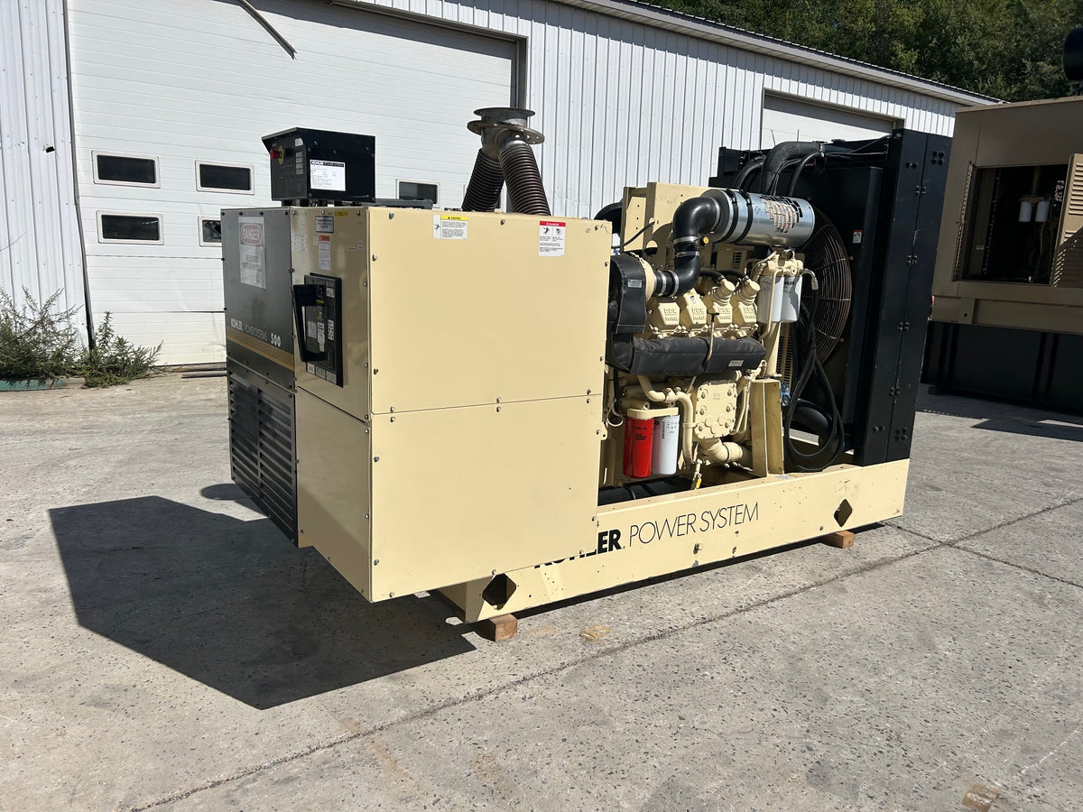 Kohler 500ROZD4 500kW Diesel Generator Detroit 16V2000 510kW 208V 480V 575 Hrs