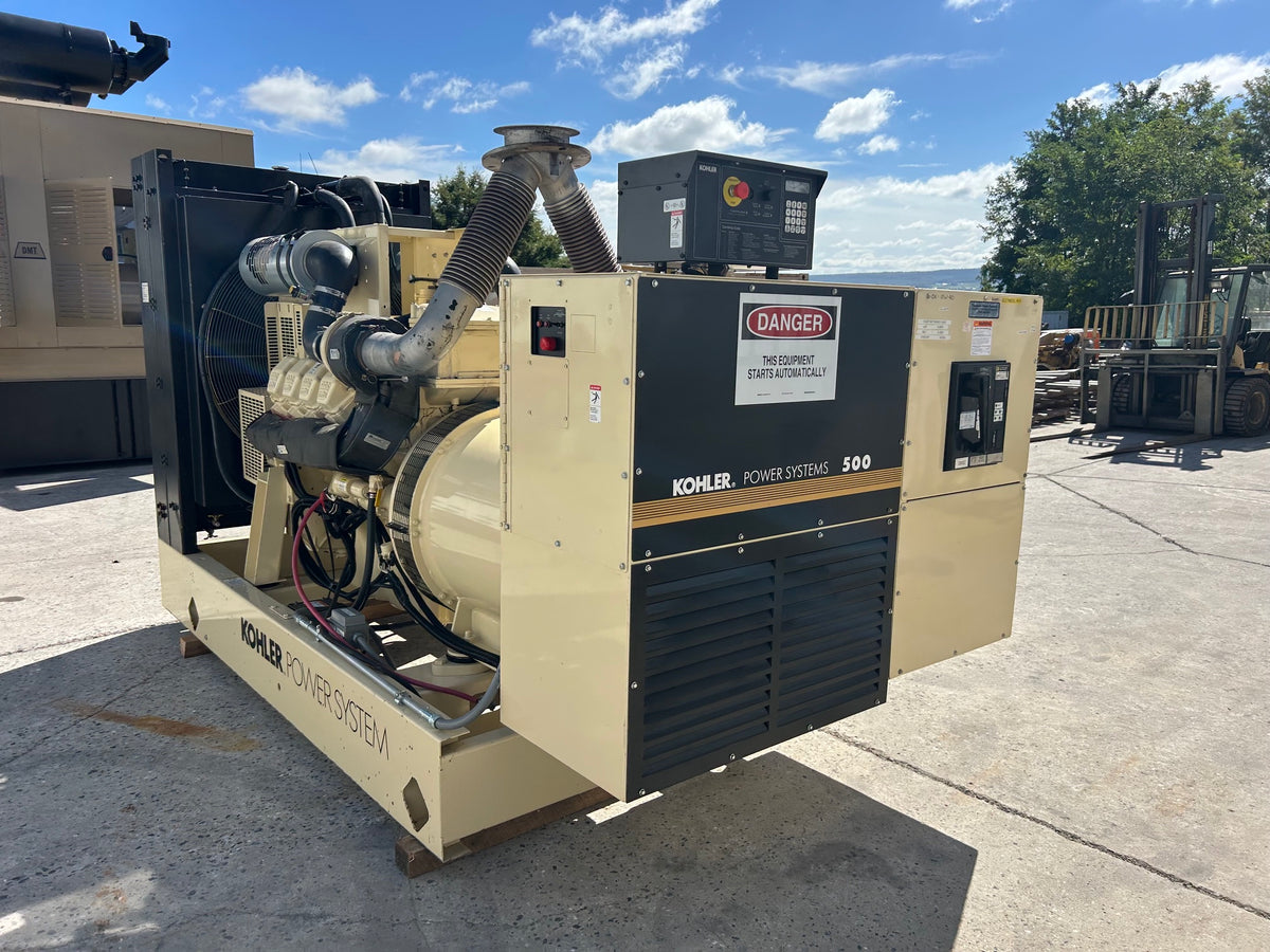 Kohler 500ROZD4 500kW Diesel Generator Detroit 16V2000 510kW 208V 480V 575 Hrs