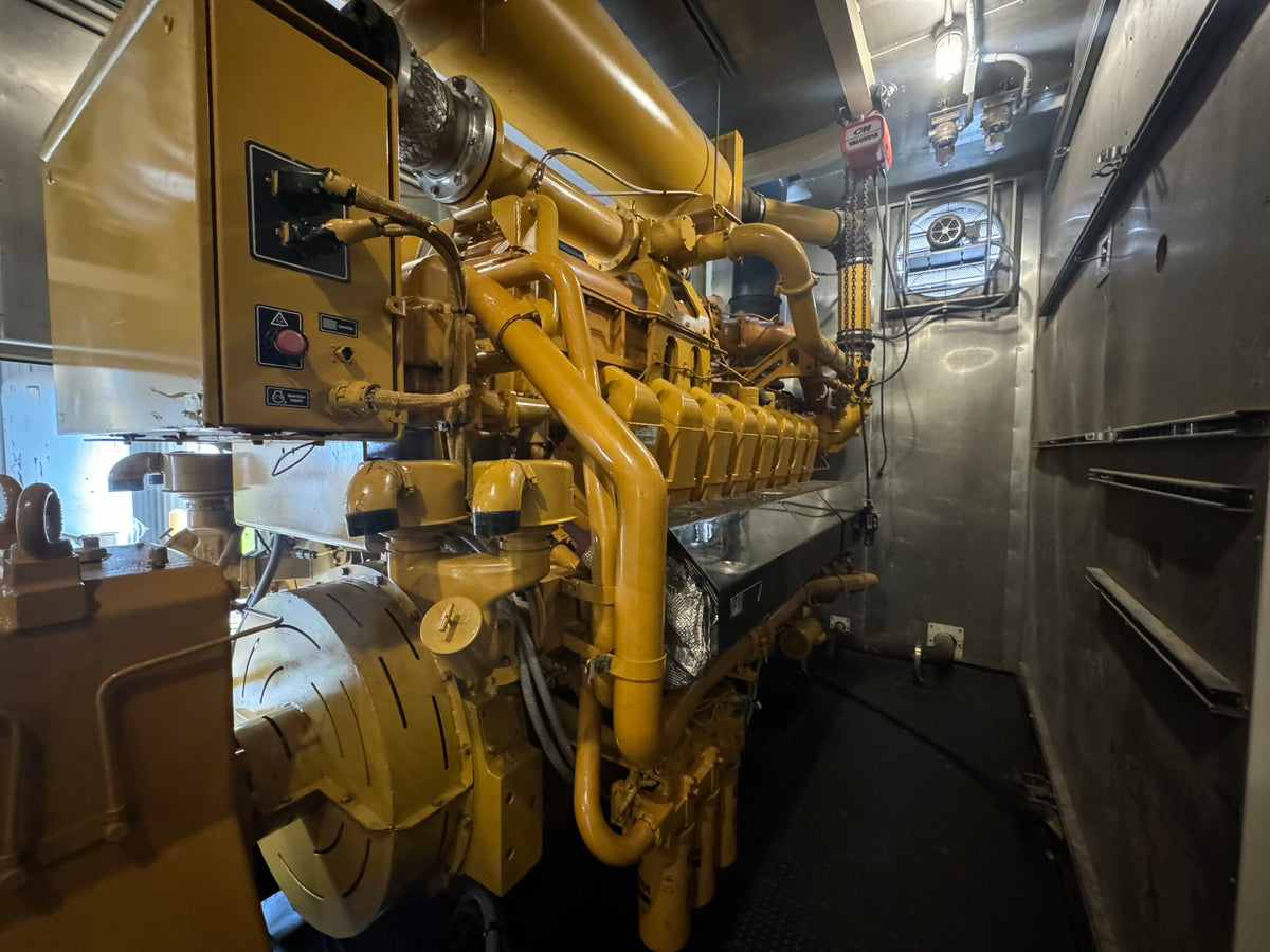 Rebuilt Caterpillar G3516C 1500KW Natural Gas Generator Set - DPC1227