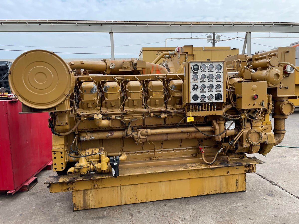 High Hour Caterpillar 3516 DITA 990HP Diesel Marine Engine - DPC1199