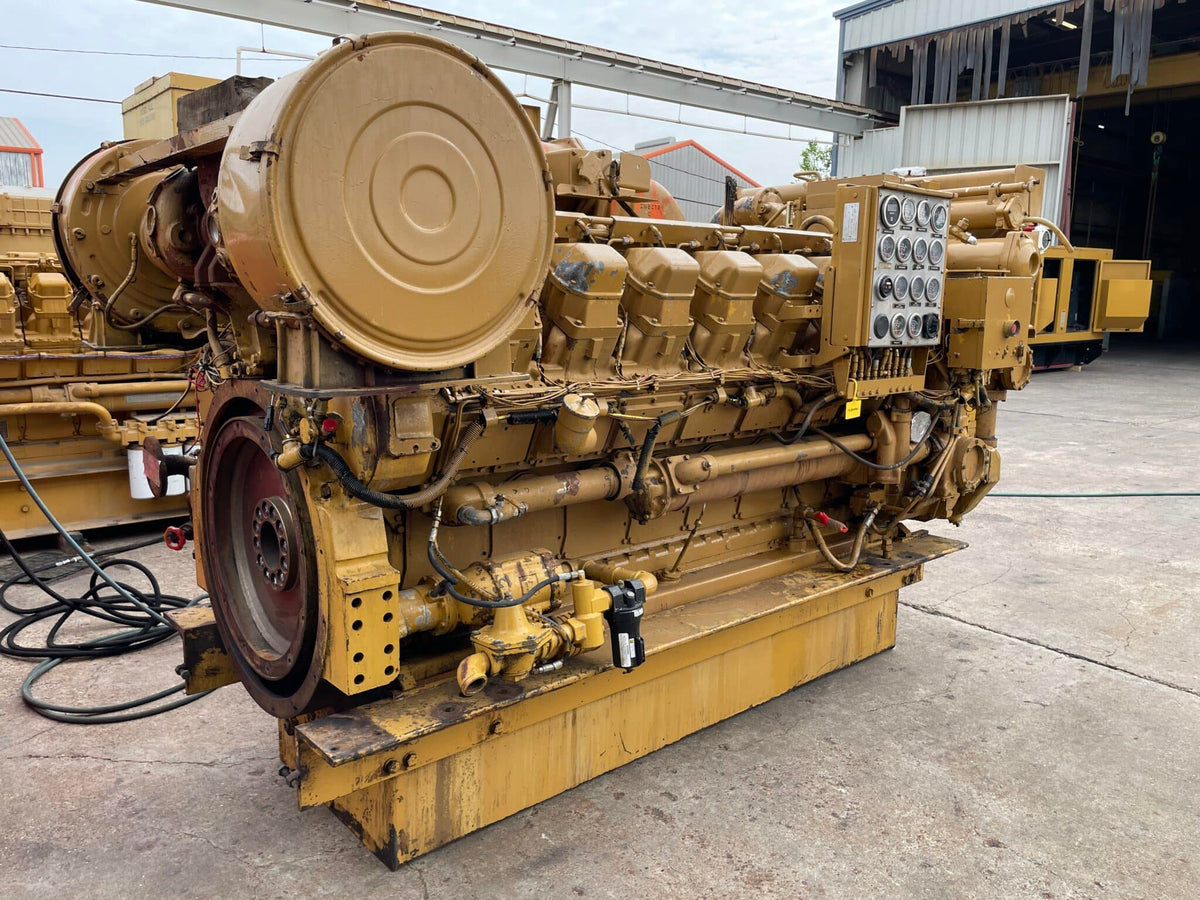 High Hour Caterpillar 3516 DITA 990HP Diesel Marine Engine - DPC1199