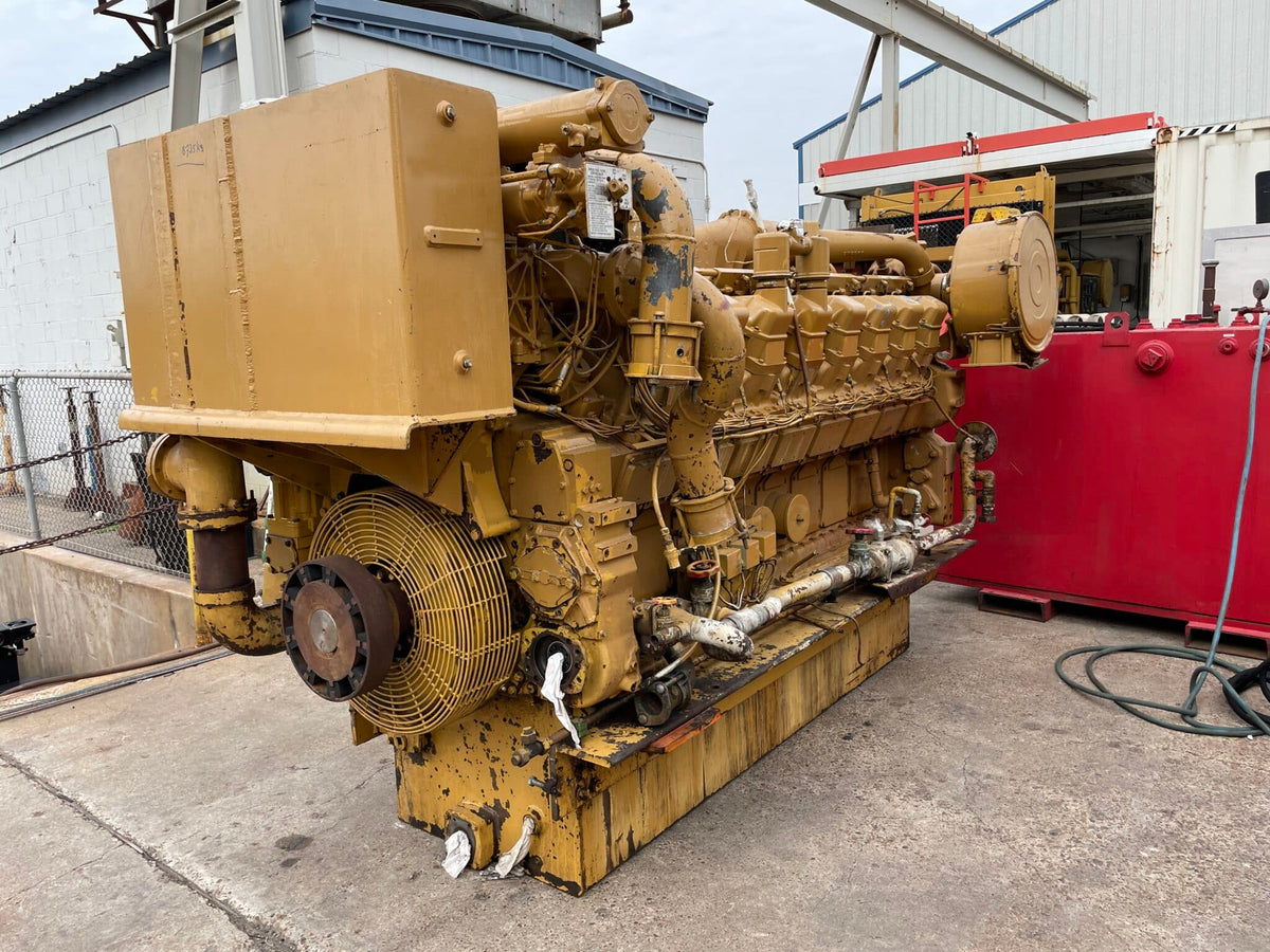 High Hour Caterpillar 3516 DITA 990HP Diesel Marine Engine - DPC1199