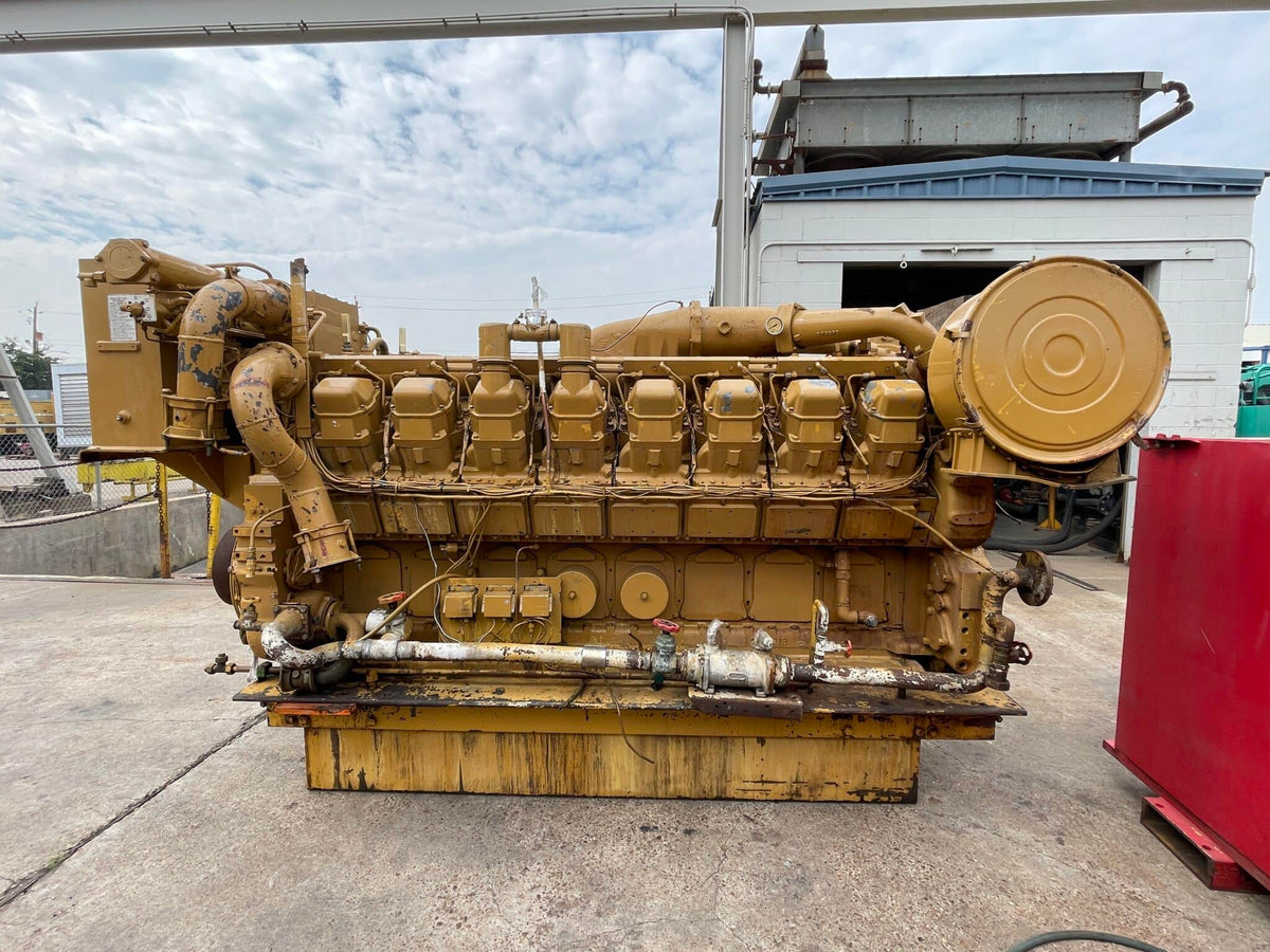 High Hour Caterpillar 3516 DITA 990HP Diesel Marine Engine - DPC1199