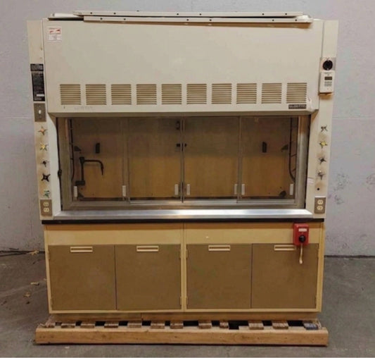 Hamilton SafeAire 6' Chemical Fume Hood w/ Matching Base Cabinet Bench 104258