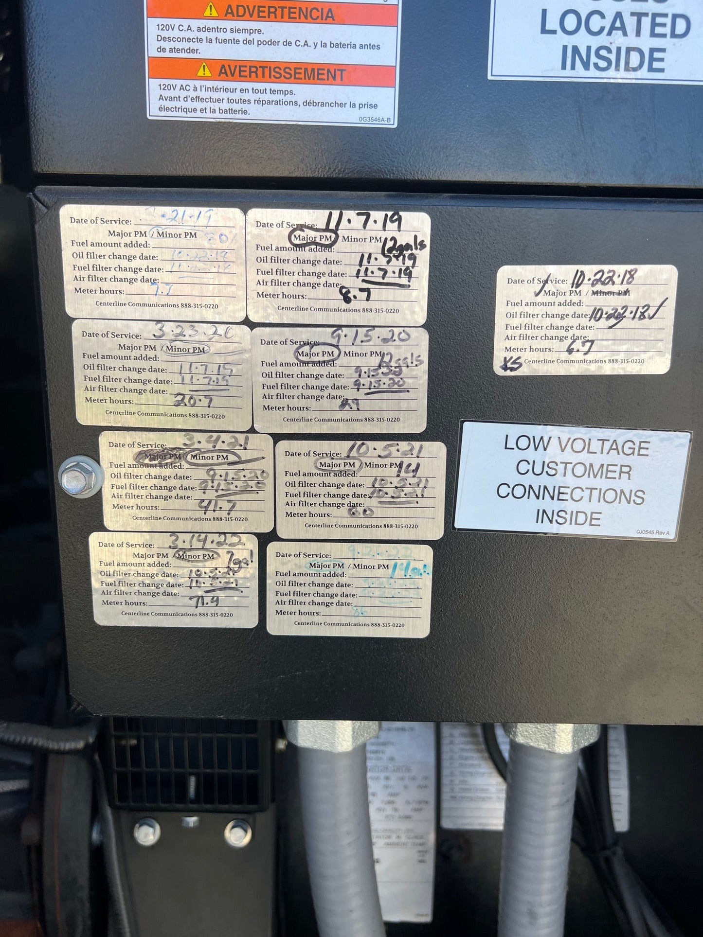 15KW Generac Industrial Generator 1PH Diesel Cummins 2400 Engine 100 Hrs 2016 TESTED