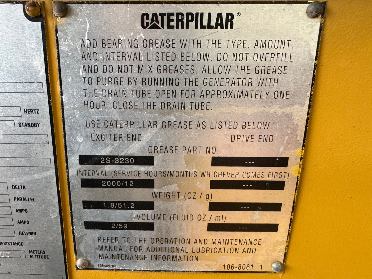 Good Used Caterpillar 760KW Generator End - DPC1086