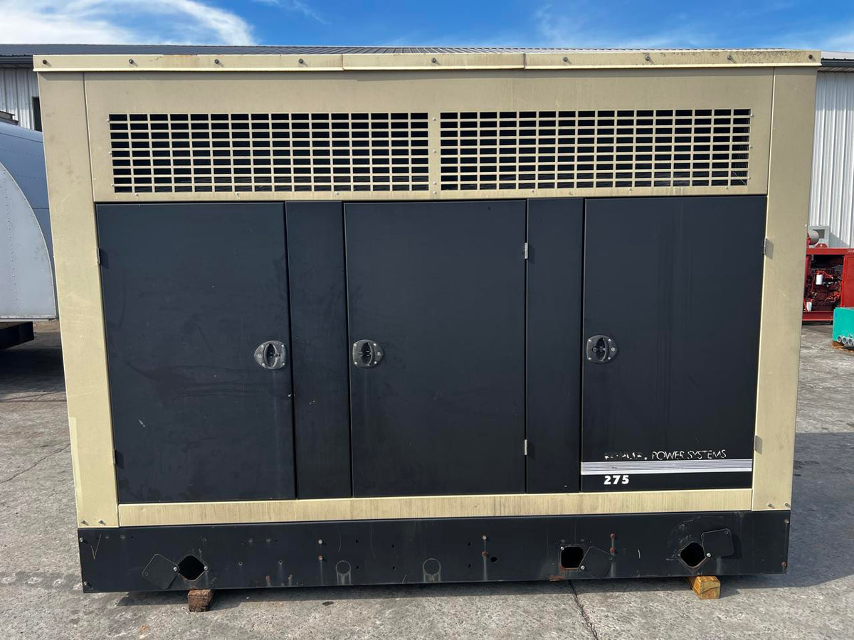 Kohler 275kW Diesel Generator Enclosed John Deere 277/480V 1402H