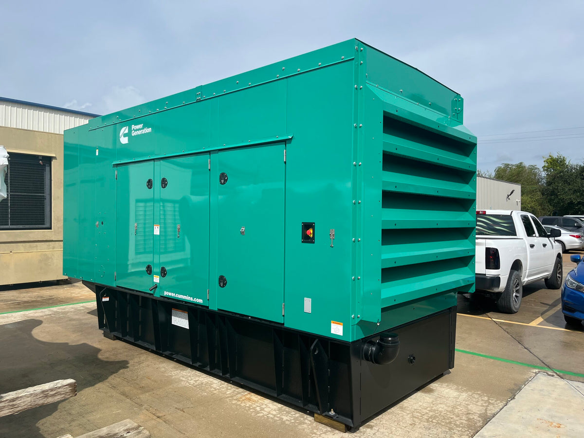 New Cummins QSX15 500kW Diesel Generator Set DFEK 277/480V