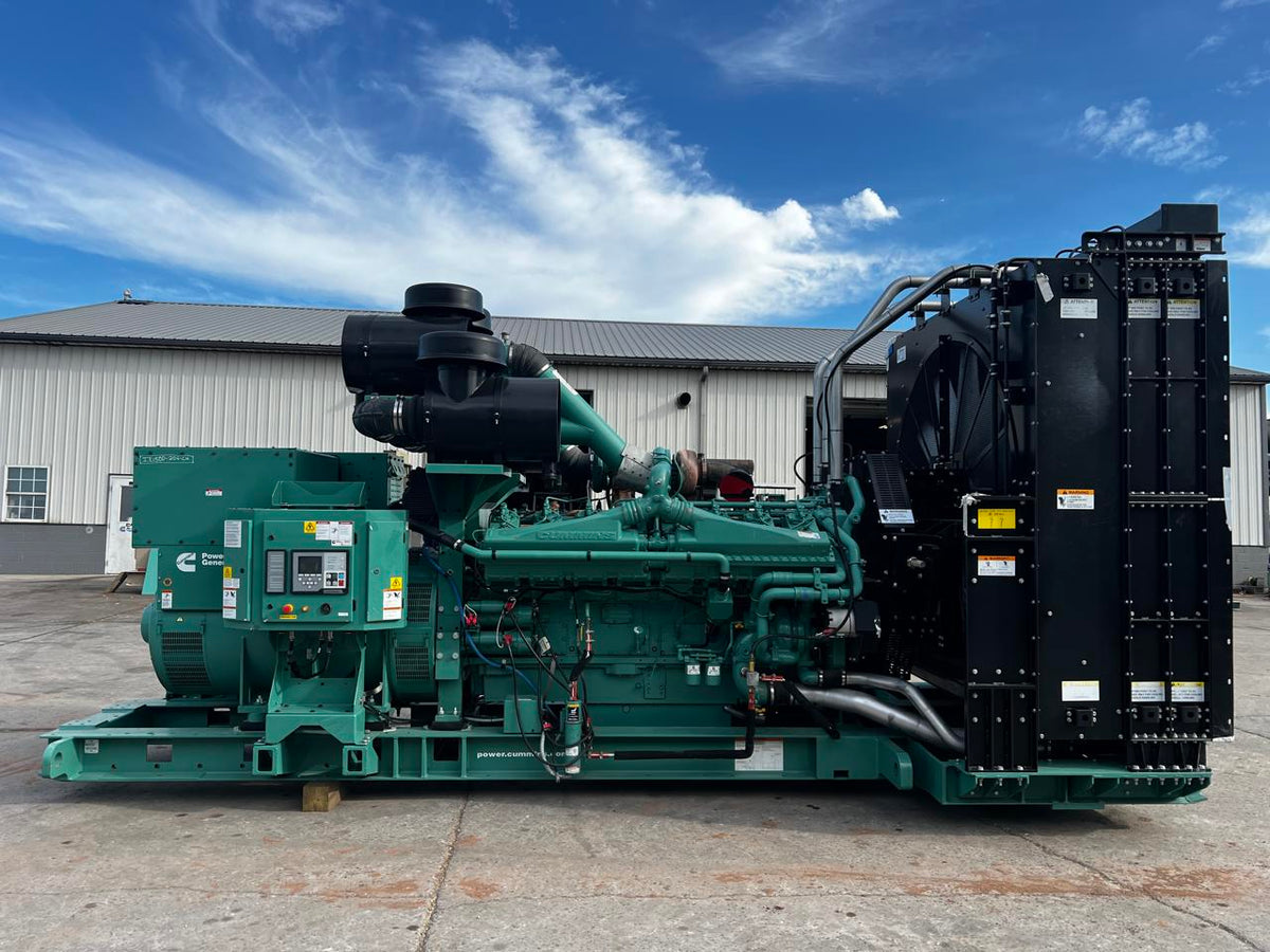 1500 kW Cummins/Onan Generator New Surplus QSK50 Liter Cummins Engine, Year - 2022, 5 Hours
