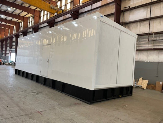 New Cat 3516C 2500kW Tier 2 Diesel Generator Set 480V Enclosed