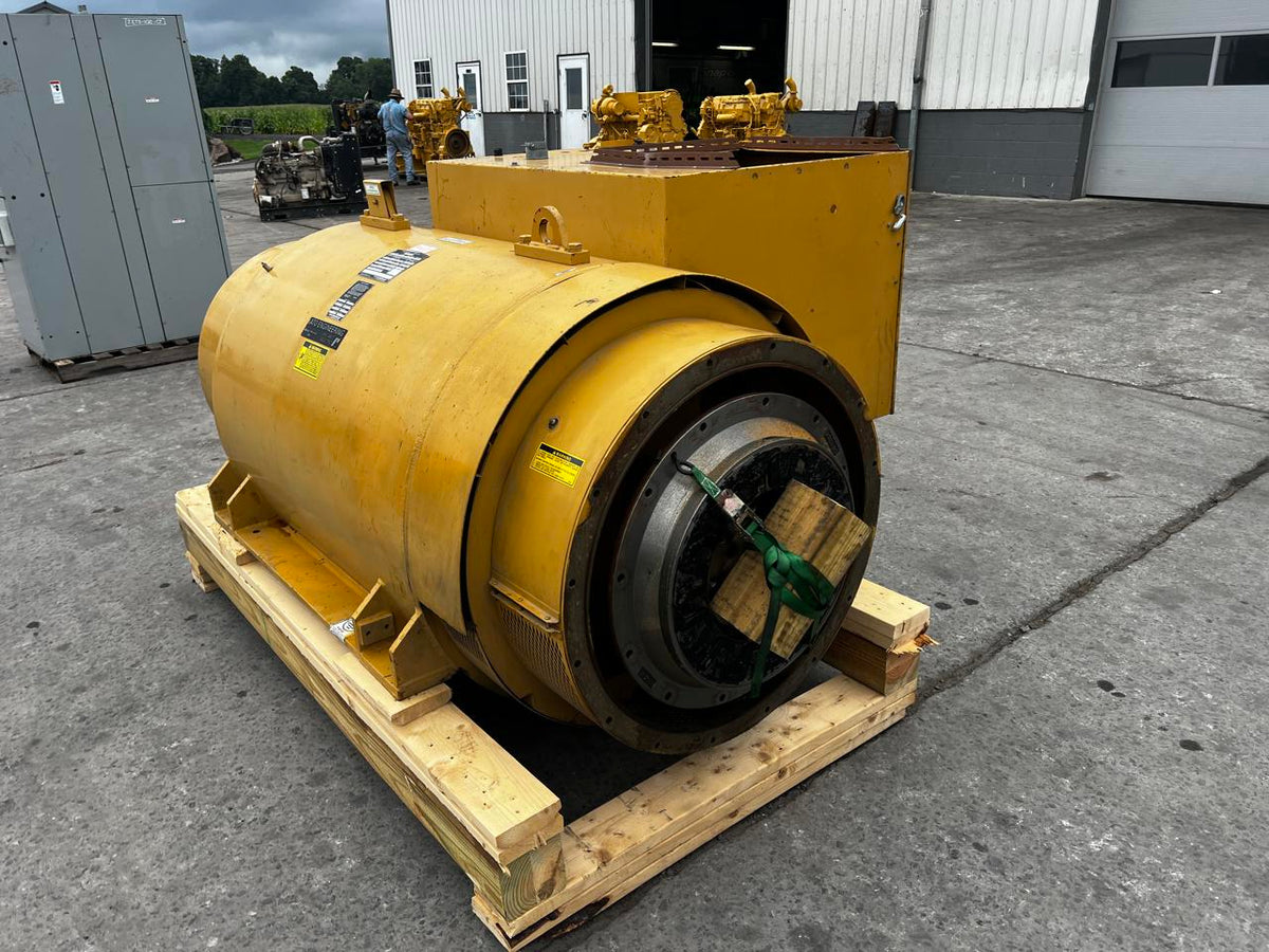 Kato 1200kW Generator End 120/208V CAT 3512 Takeoff Low Hours