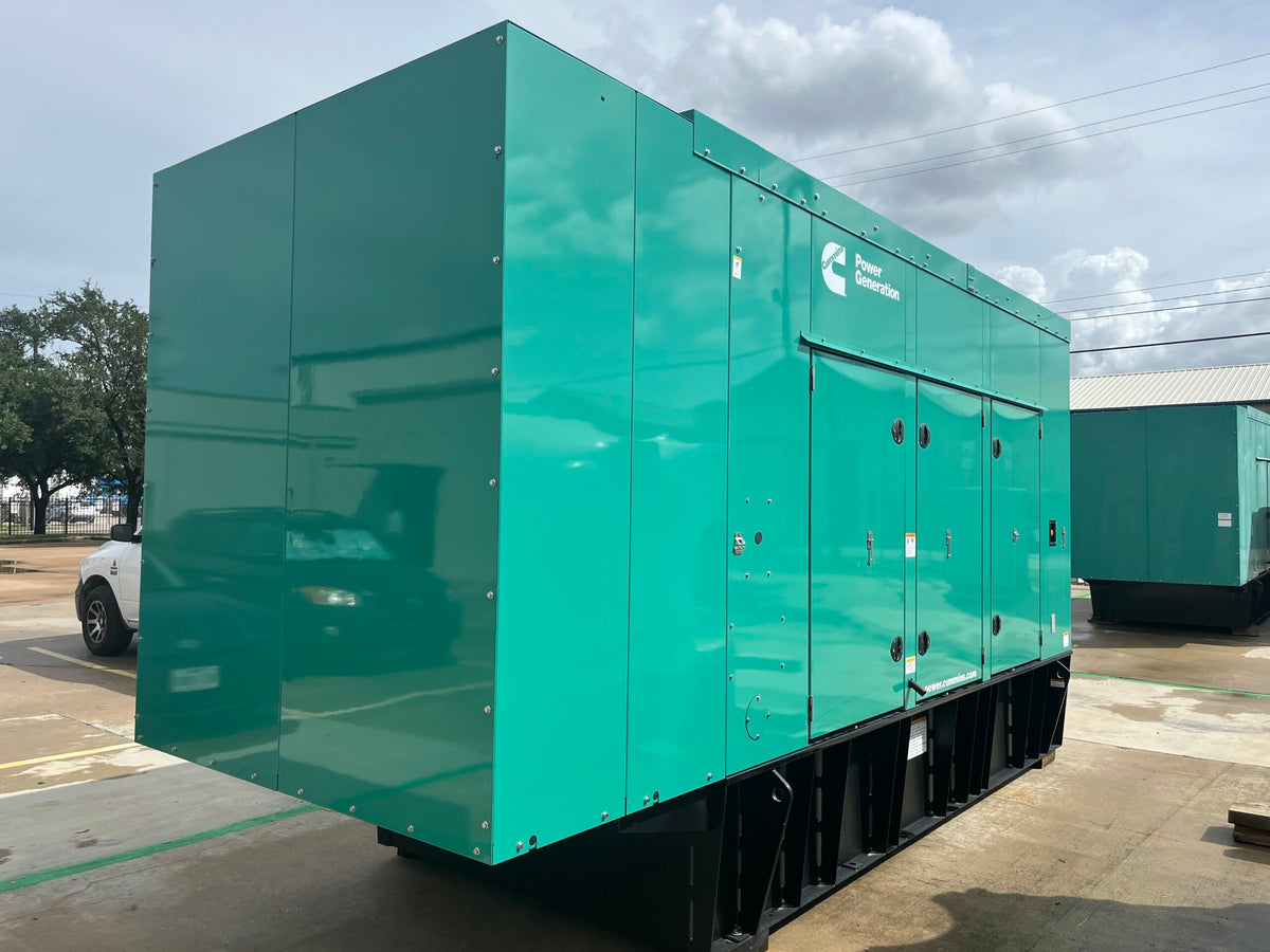 New Cummins QSX15 500kW Diesel Generator Set DFEK 277/480V