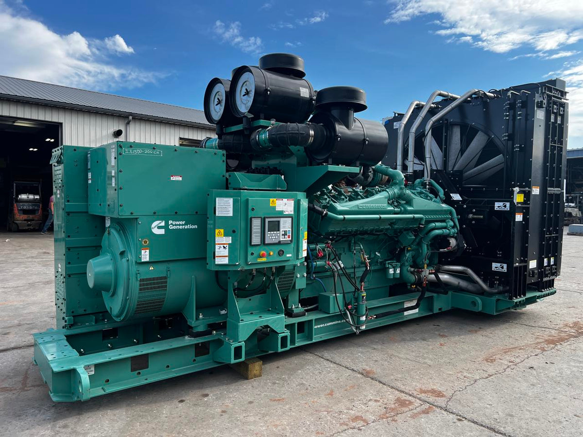 1500 kW Cummins/Onan Generator New Surplus QSK50 Liter Cummins Engine, Year - 2022, 5 Hours