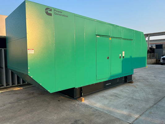 New Cummins GTA28E 500kW Natural Gas Generator C500N6B 480V