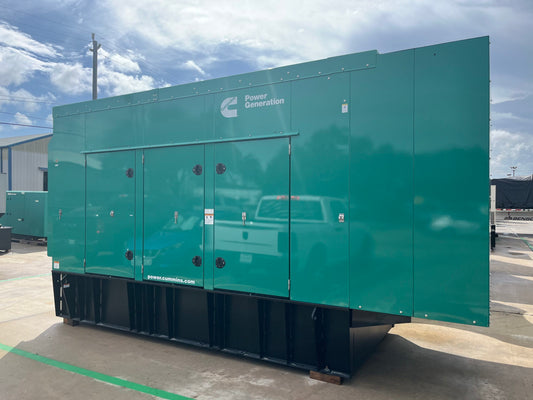 New Cummins QSX15 500kW Diesel Generator Set DFEK 277/480V