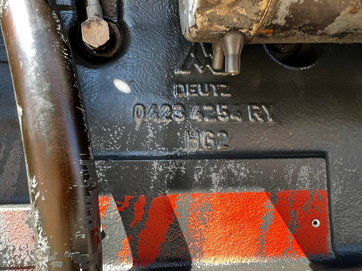 Deutz BF4L913 Turbo Diesel Engine Industrial Fan Housing Broken, Test Runs Good - DSLP1455