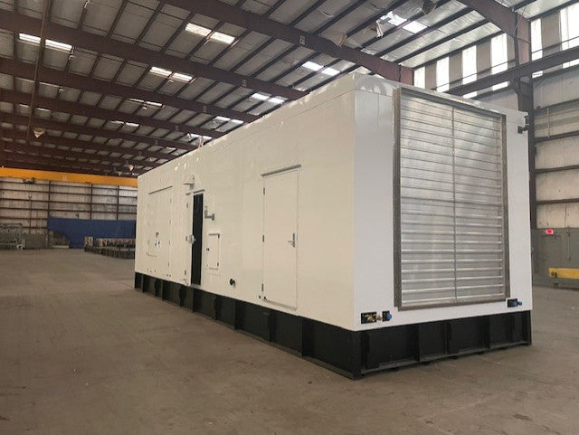 New Cat 3516C 2500kW Tier 2 Diesel Generator Set 480V Enclosed
