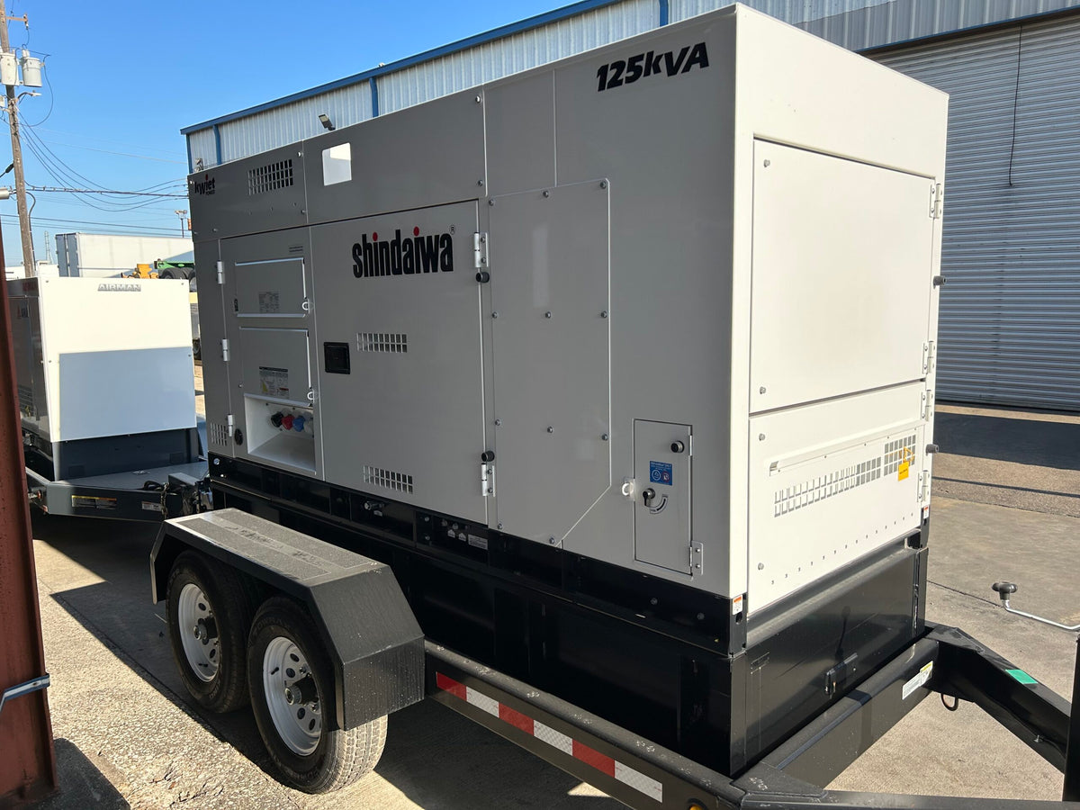 New Shindaiwa DGK1 25F Isuzu 100kW Tier 4 Diesel Generator Set