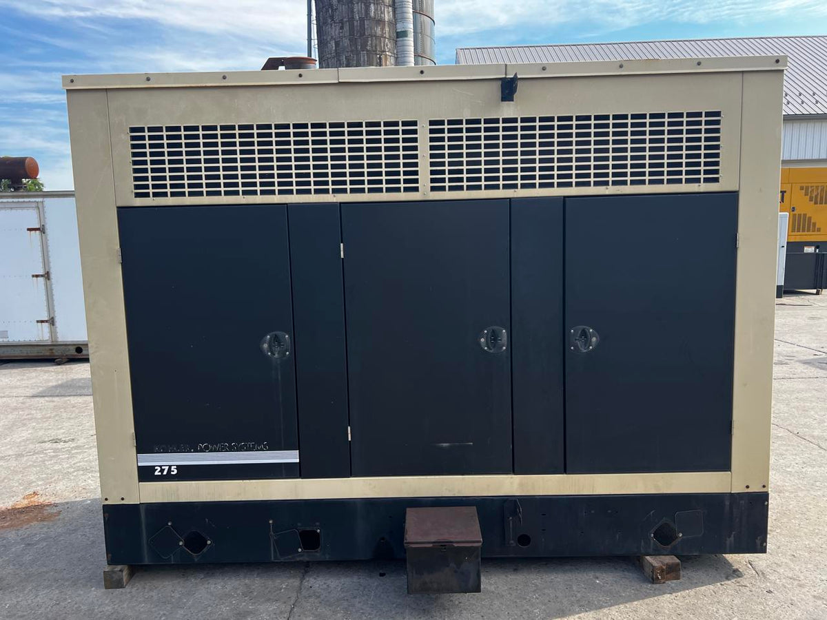 Kohler 275kW Diesel Generator Enclosed John Deere 277/480V 1402H