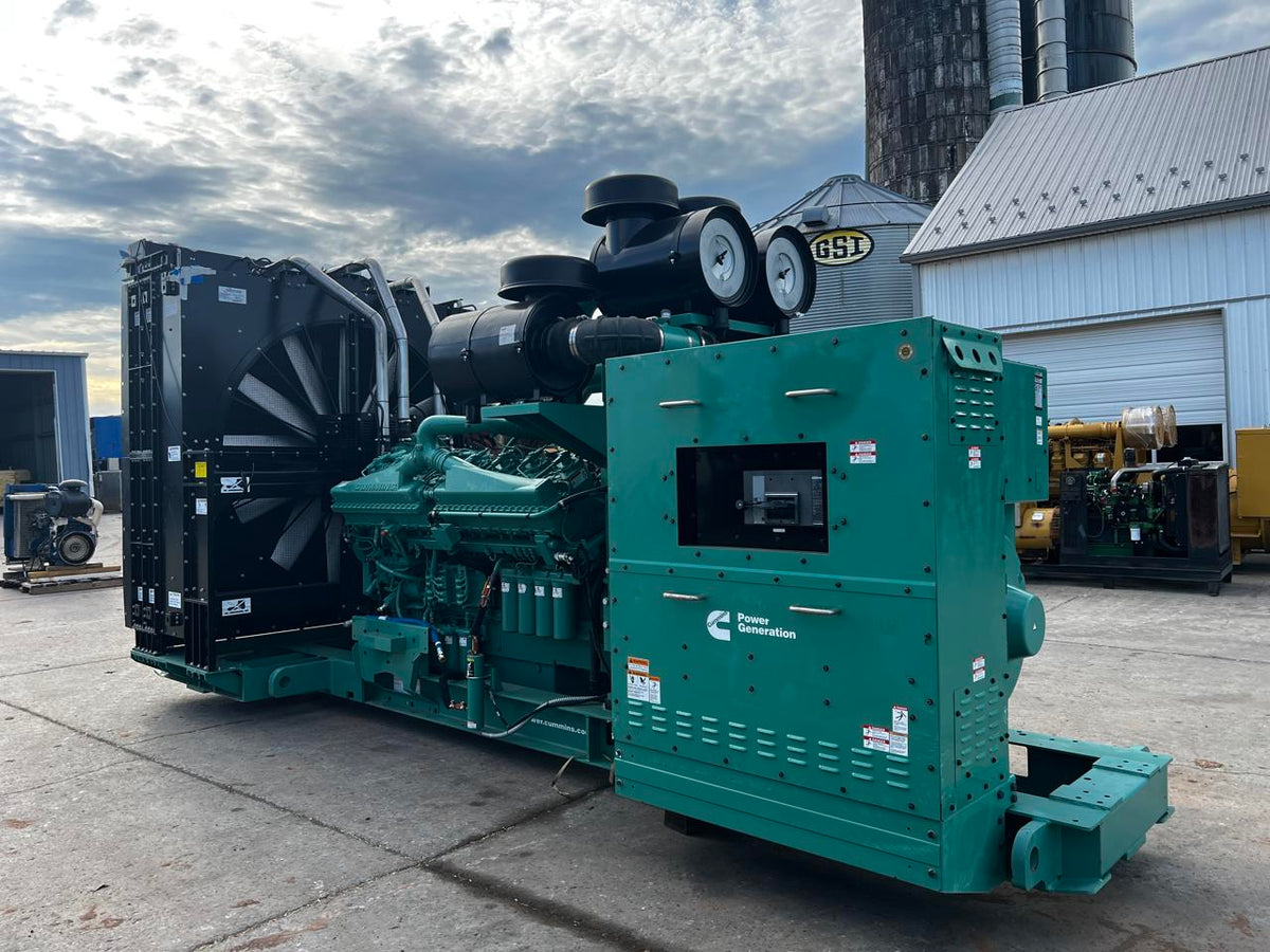 1500 kW Cummins/Onan Generator New Surplus QSK50 Liter Cummins Engine, Year - 2022, 5 Hours