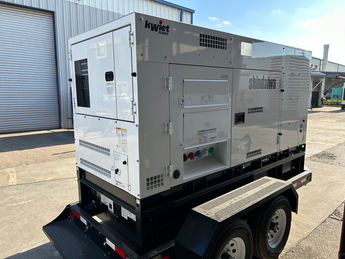 New Shindaiwa DGK1 25F Isuzu 100kW Tier 4 Diesel Generator Set