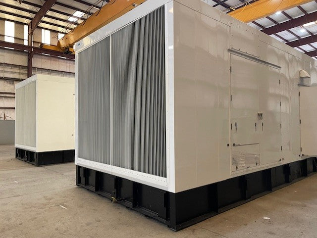 New Cat 3516C 2500kW Tier 2 Diesel Generator Set 480V Enclosed