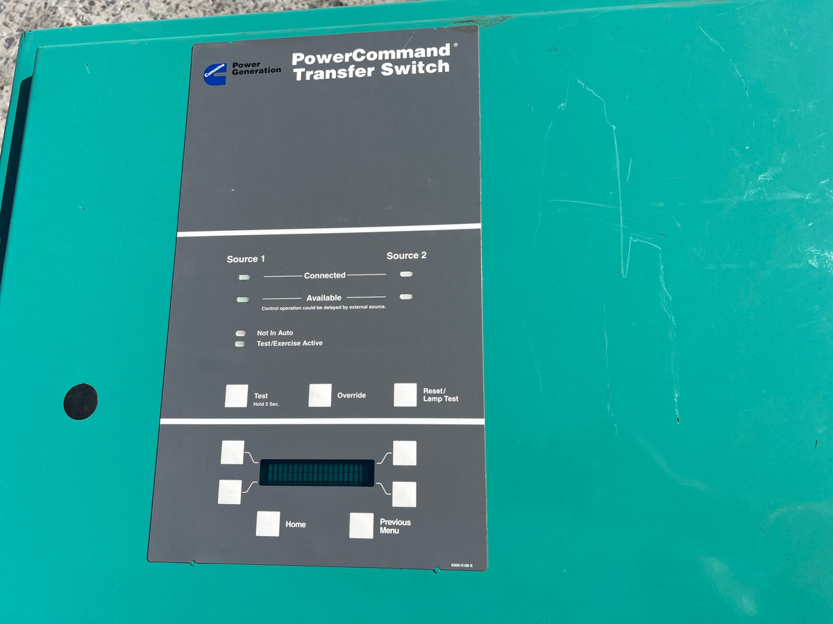 400Amp Cummins/Onan Automatic Transfer Switch with Isolation By Pass, Nema 1 Enclosure - DSLP1443