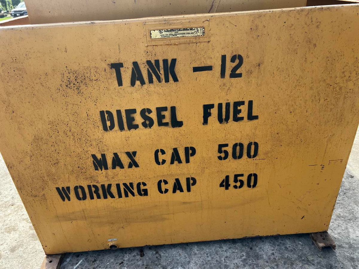 500 Gal Diesel Fuel Tank Pryco with Electric Pump Containment