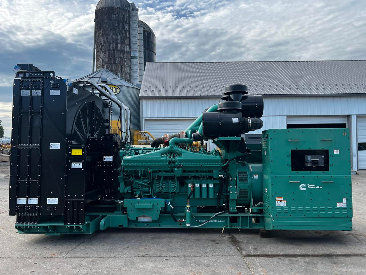 1500 kW Cummins/Onan Generator New Surplus QSK50 Liter Cummins Engine, Year - 2022, 5 Hours