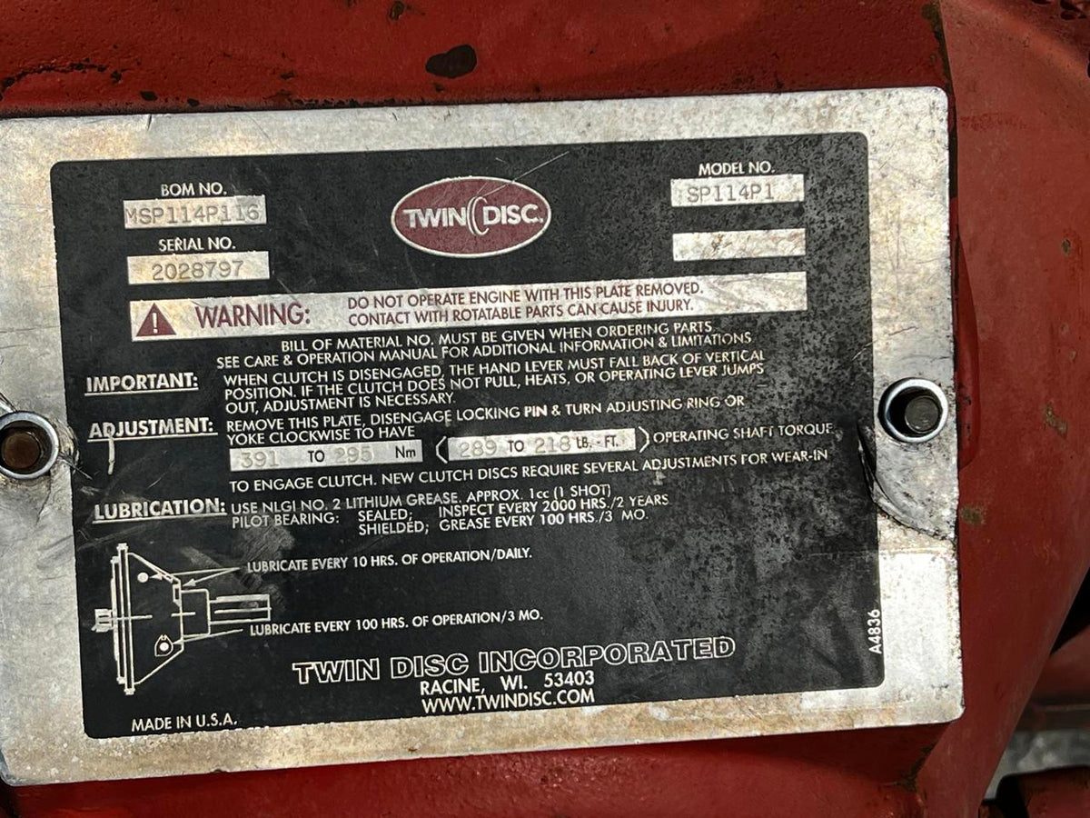 QSB6.7 Cummins Power Unit with Enclosure and PTO Drive, Year - 2010, US EPA Tier 3 Pre Emission Engine - DSLP1452