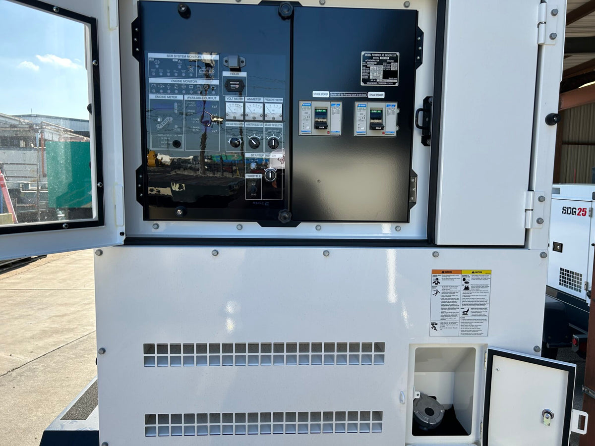 New Shindaiwa DGK125F Isuzu 100kW Tier 4 Diesel Generator Set