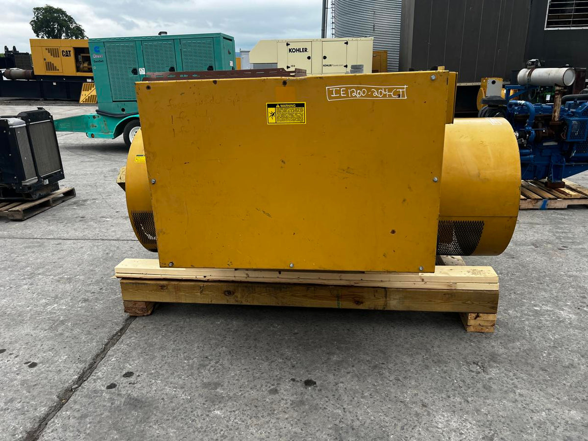 Kato 1200kW Generator End 120/208V CAT 3512 Takeoff Low Hours