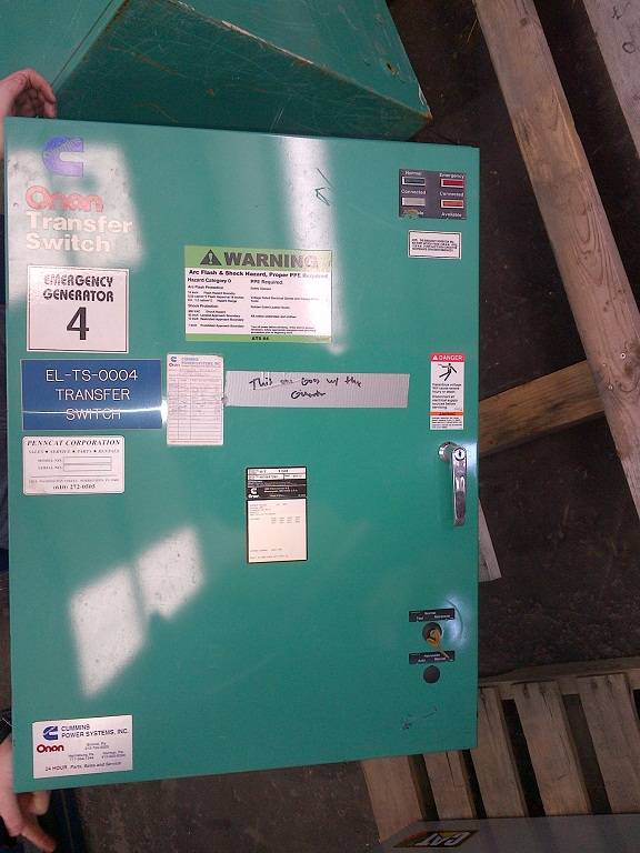Good Used Onan OT150 150 Amp Transfer Switch - DPC1251