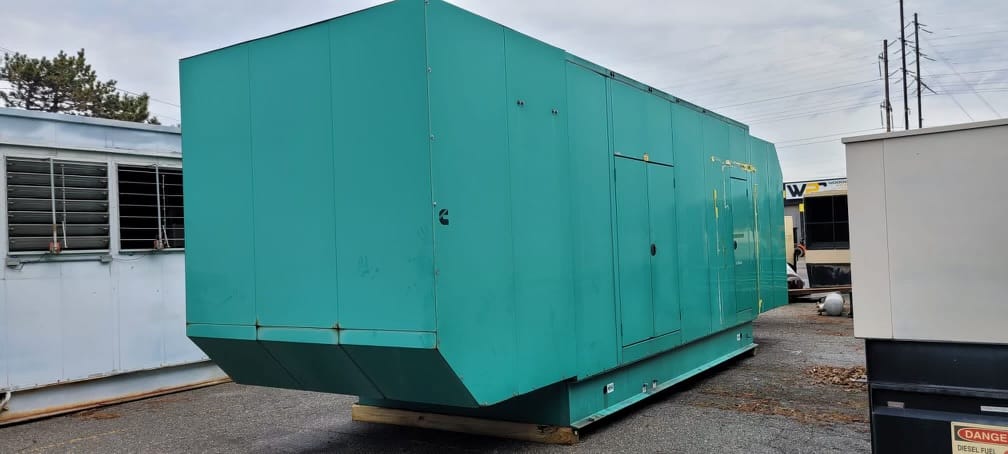 Rebuilt Cummins GTA50 650KW Natural Gas Generator Set - DPC1195